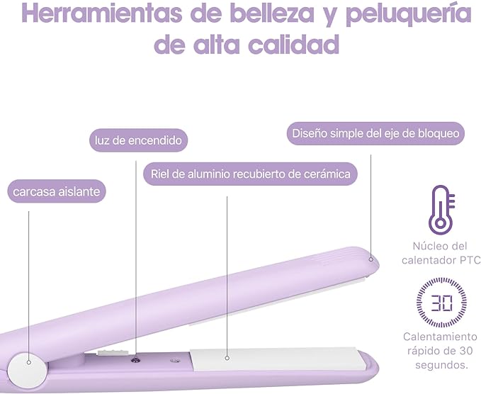 Mini Plancha Portátil