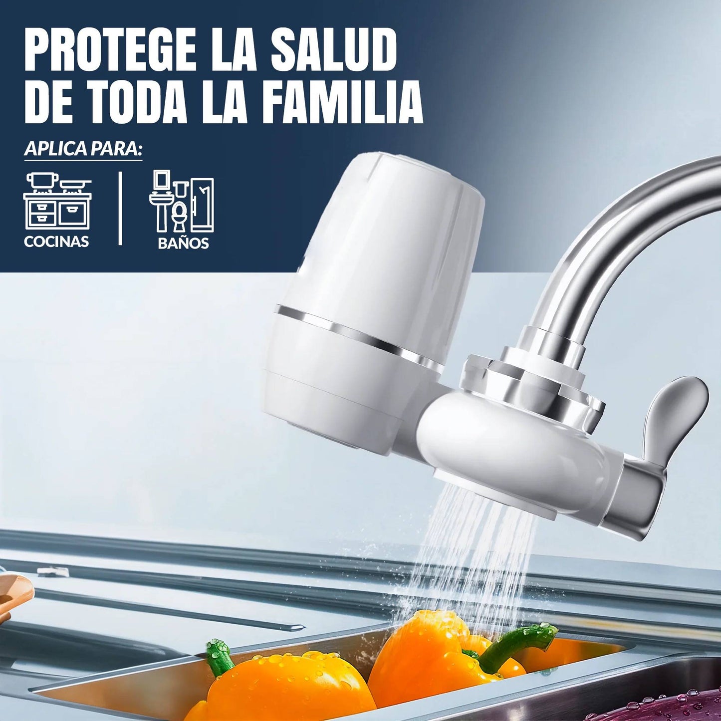 Filtro de agua para grifo Waterjet®